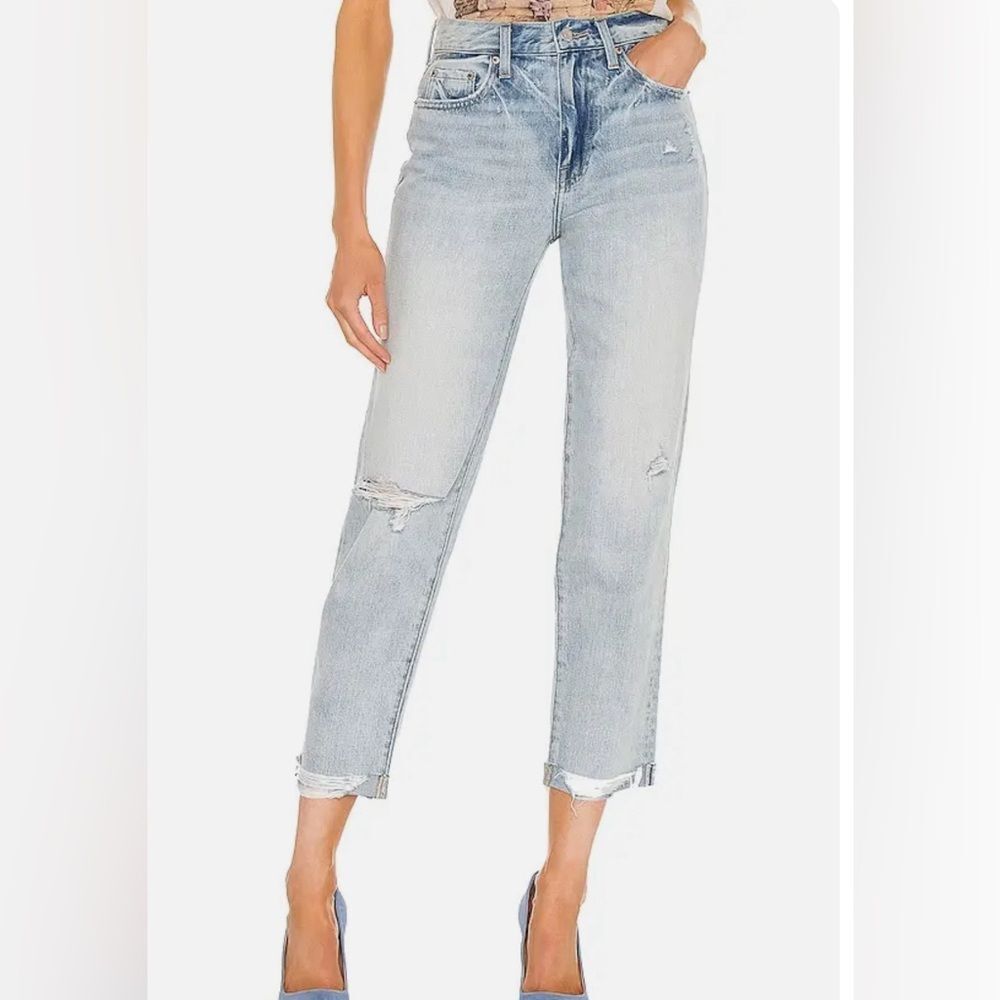 Pistola Presley High Rise Relaxed Roller Jeans in color By My Side 26
